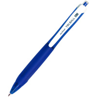 Шариковая ручка автоматическая Munhwa Triball синяя, 0.5мм