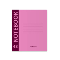 Тетрадь ErichKrause Neon, розовый, А5+, 48 листов, клетка