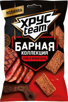 Сухарики Хрусteam Барные стейк с черным перцем, 70г