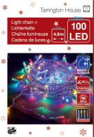 Tarrington House Электрогирлянда нить 100Led мультиколор, 0.5м