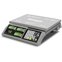 Весы фасовочные Mercury M-ER 326AC-15.2 LCD 0.04-15кг, дискретность 5г, платформа 325x230мм, без стойки