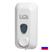 Диспенсер для мыла наливной Lime белый, 600мл, 971000