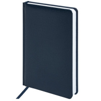 Ежедневник недатированный Brauberg Profile синий, А5, 168 листов, под фактурную кожу