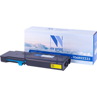 Картридж лазерный Nv Print 106R02233C, голубой, совместимый