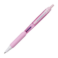 Шариковая ручка автоматическая Uni Jetstream SXN-101 синяя, 0.7мм, розовый корпус