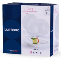Набор столовый Luminarc Apy 18 предметов