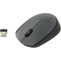 Мышь беспроводная оптическая USB Logitech M170, 1000dpi , серая