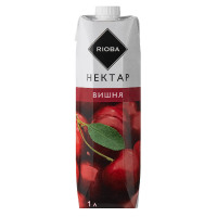 Нектар Rioba вишня, 1л