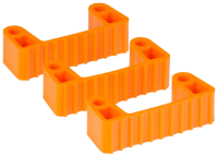 Запасные резиновые ленты Vikan 3шт, оранжевый, 10027