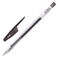 Ручка гелевая Erich Krause R-301 Original Gel черная, 0.5мм, черный корпус