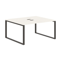 Стол 2-х местный EQWST 1513 Ясень Траун/Мокко 1560х1346х750 EDIS