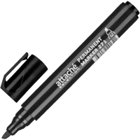 Маркер перманентный Attache 271 черный, 2-5мм, скошенный наконечник