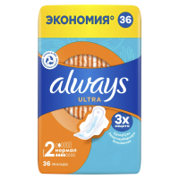 Прокладки Always Ultra Normal, 36шт