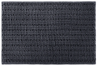 Tarrington House Коврик для ванной темно-серый из синели, 55 x 75см
