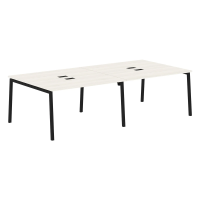 Стол 4-х местный ELWST 2713 Ясень Траун/Черный 2726х1346х750 EDIS