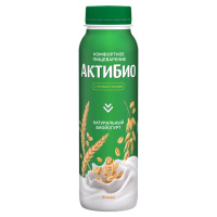 Йогурт питьевой Актибио Злаки, 1.6%, 260г