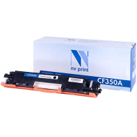 Картридж лазерный Nv Print CF350A (№130A) черный, для HP LJ MFP 153/M176/M177, (1300стр.)