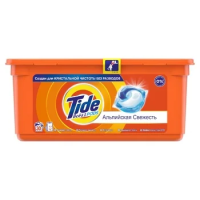 Капсулы для стирки Tide Pods 30шт, альпийская свежесть, автомат