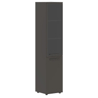 Шкаф высокий узкий EHCS 42.7(L) Мокко/Мокко/Мокко 426х430х1967 EDIS