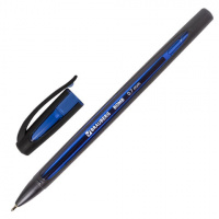 Ручка шариковая Brauberg Bomb GT синяя, 0.35мм, синий-черный корпус