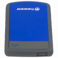 Внешний жесткий диск TRANSCEND StoreJet 2TB, 2.5', USB 3.0, синий, TS2TSJ25H3B