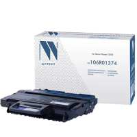 Картридж лазерный Nv Print 106R01374, черный, совместимый