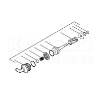 Клапан шампуня с клапаном выключения бытовой Karcher, 2.884-133