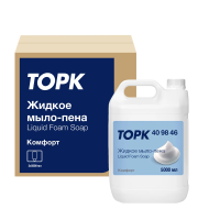 Жидкое мыло-пена наливное Tellus (tork) Advanced 5л, белое, 409846