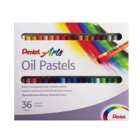 Пастель художественная // Pentel Arts Oil Pastels 36 цветов, масляная