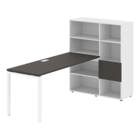 Рабочая станция EURST 1117 Мокко/Белый 2190х1120х1355 EDIS