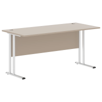 Стол письменный СП-4М Мокачино/серебро 1600х720х755 Imago M