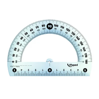 Транспортир Maped Stаrt 180°, основание 12см, 146134