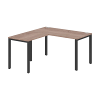 Стол угловой XS6CT 1415 Дуб Сонома/Антрацит 1400х1500х750 XTEN-S60