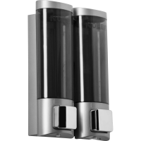 Дозатор для мыла Nofer двойной, 03032.T