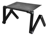 Стол для ноутбука Cactus CS-LS-X3 27x42см, черный