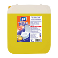 Чистящее средство для сантехники Help Чистый туалет 5л, лимон, гель