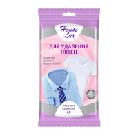 Салфетки влажные House Lux 20 для удаления пятен с тканей,20шт/уп,5495267