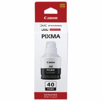 Чернила CANON (GI-40BK) для СНПЧ Pixma G5040/G6040/GM2040, черные, ресурс 6000 страниц, оригинальные