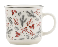 Кружка Esprado Confeti Red в подарочной упаковке, 415мл