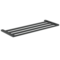 Полка для полотенец Nofer Corinto черная, 16923.N