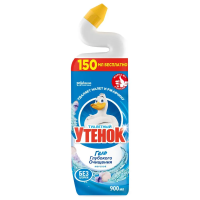 Чистящее средство для сантехники Туалетный Утенок 5в1 900мл, морской, гель