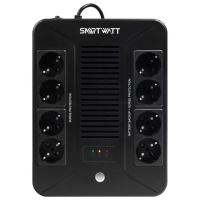 Источник бесперебойного питания SMARTWATT UPS SAFE PRO 850, 850 ВА (510 Вт), 8 розеток, 3703020270005