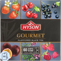 Чай Hyson Gurmet Tea Collection, черный, 60 пакетиков