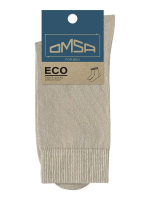 Носки мужские Omsa Colors Eco 401 Гладь светло-серые размер 45-47