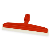 Гигиеничный сгон для пола с двойным лезвием Igeax,  350 мм (красный цвет), 1024R