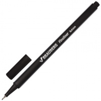 Ручка капиллярная Brauberg Aero черная, 0.4мм