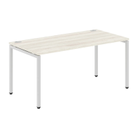 Стол прямой XSST 168 Сосна Эдмонт/Алюминий 1600х800х750 XTEN-S