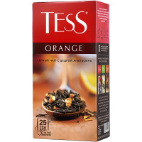 Чай Tess Orange (Оранж), черный, 25 пакетиков