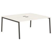 Стол 2-х местный ELWST 1716 Ясень Траун/Мокко 1760х1606х750 EDIS