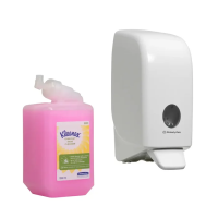 Жидкое мыло в картридже Kimberly-Clark Kleenex Everyday Use 6331, 1л, 6шт/уп, диспенсер Аквариус, 6948